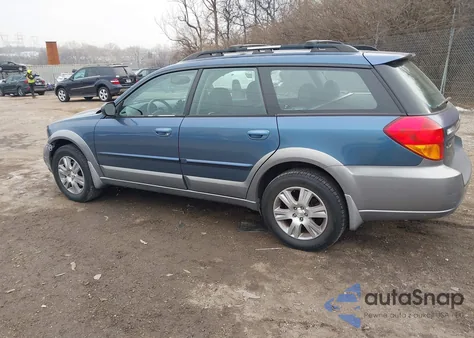 2005 Subaru Outback 2.5I Limited z USA, uszkodzony, nr VIN 4S4BP62C857350730
